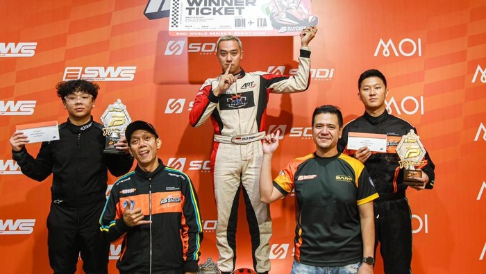 Jakarta Ke Italia, 4 Pebalap Barcode Gokart Siap Berlaga Di Final Dunia