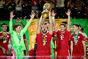 Kane Menggila! Tiga Gol Antar Bayern Munchen Juara