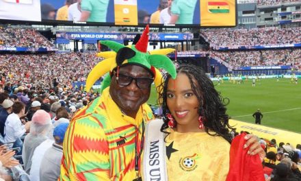Sorotan Kamera Tertuju Miss Universe Ghana 2025 Di Piala Dunia