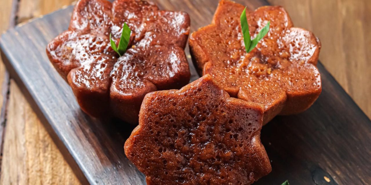 Bolu Sakura Karamel, Camilan Tradisional Cantik Yang Menggoda