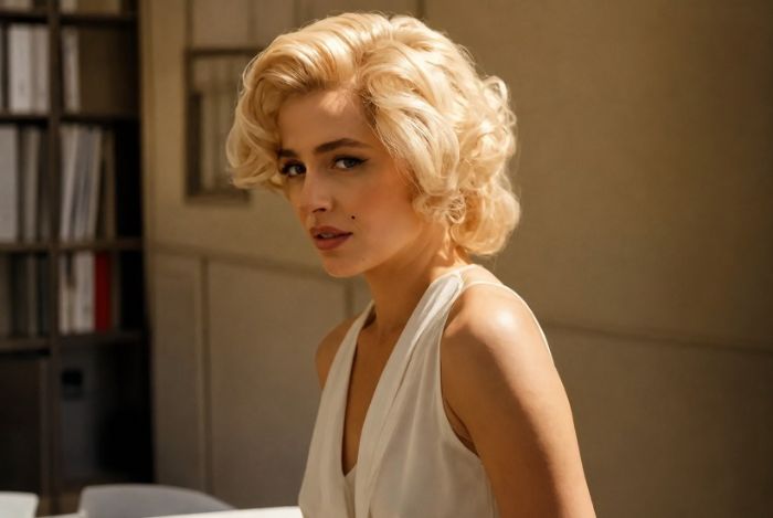 Transformasi Mengejutkan Dakota Johnson Jadi Marilyn Monroe